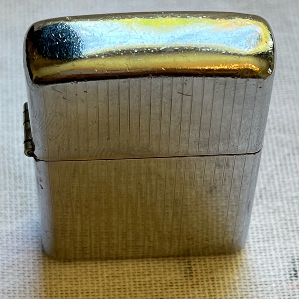 Zippo Bradford 1947-1949 Vintage Engine Turned Lighter - Picture 8 of 15